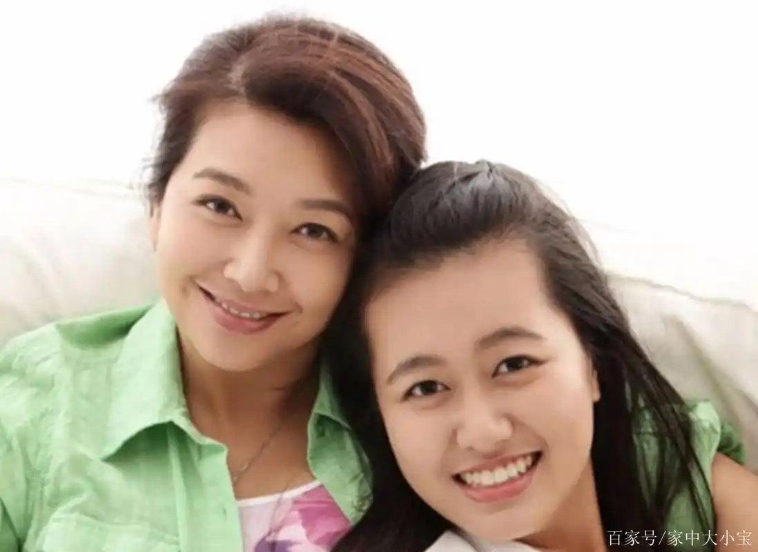 有种"遗传"叫江珊女儿,长相酷似爸爸高曙光,离婚后天天陪女儿