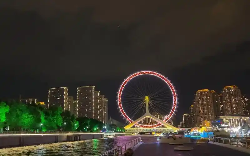 【旅游vlog|天津海河游船夜景】 体验海河沿岸的国际都市风光