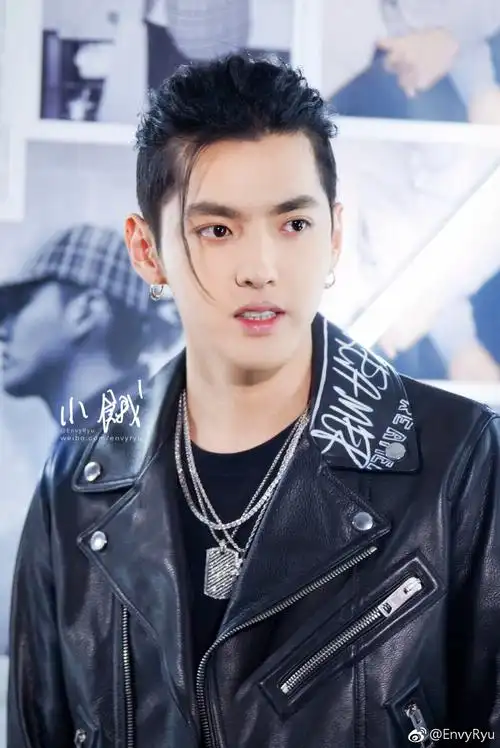 吴亦凡kris天神帝宝盛世美颜行走的画