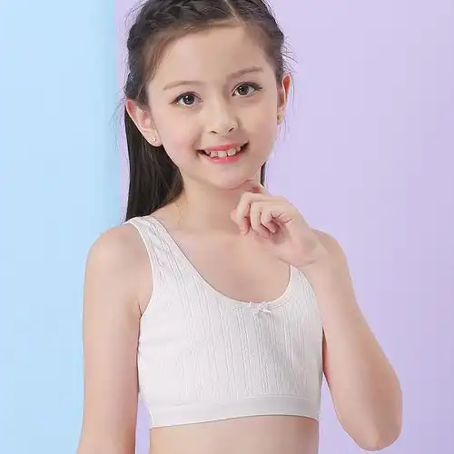 儿童发育期文胸11-12-14岁少女初中高中学生女大童内衣小背心薄