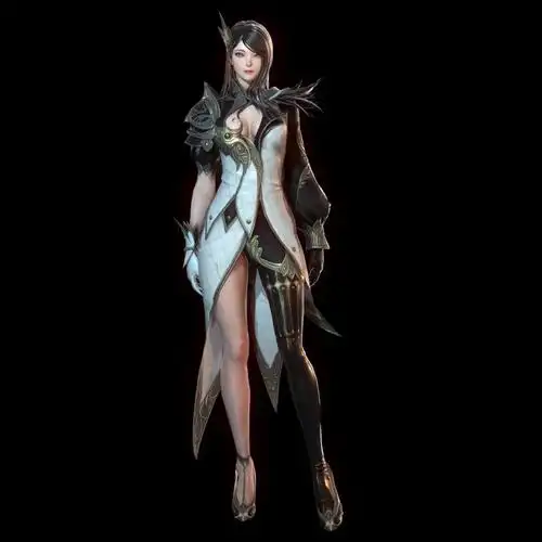 韩国3d艺术家soohwang魔幻风格女角色