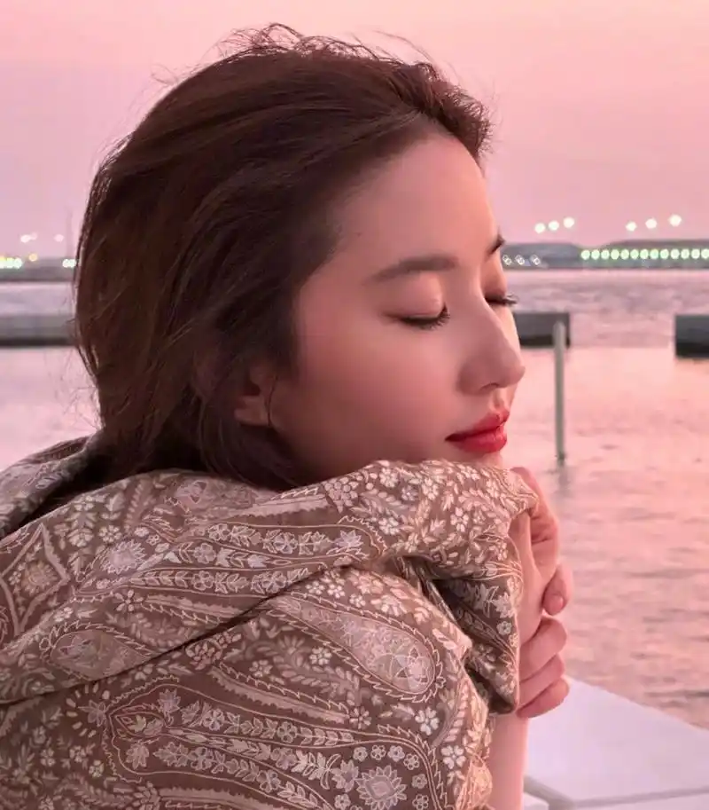 唯美的意境头像 美的那么自然   从容自如 #刘亦菲 #侧颜 - 抖音