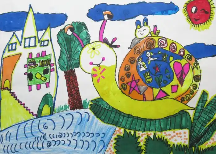 "全国绘画比赛获奖作品展(一) 写美篇绘画比赛可以让儿童身心得到锻炼