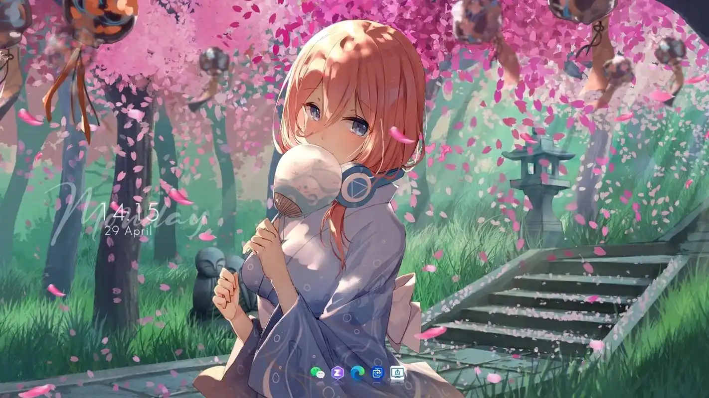 wallpaper二次元老婆壁纸推荐 1. 三玖 2.the