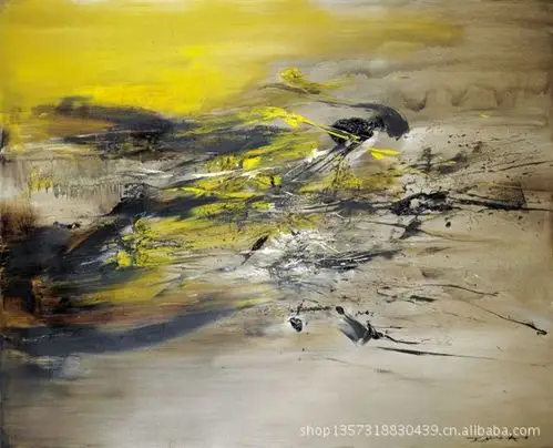 专专纯手绘油画油画 风景油画 现代抽象装饰油画 定制