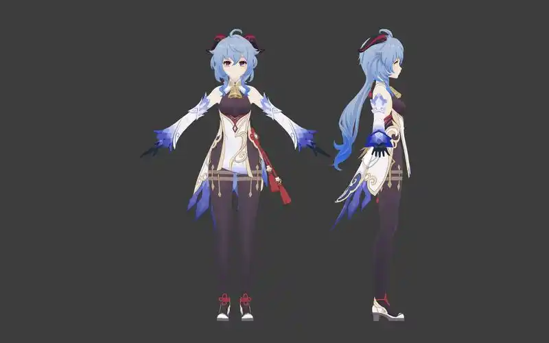 〖萌新福利〗原神甘雨3dmax建模基础入门教程