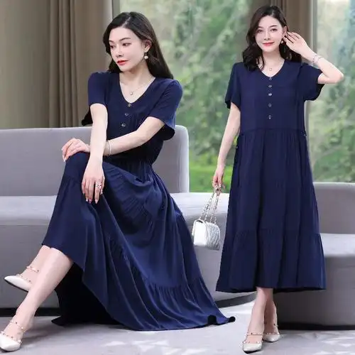 中老年服装品牌女装夏?