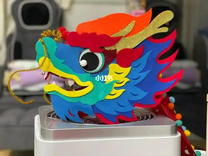 幼儿园手工之舞龙龙头