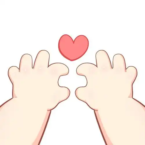 非常可爱的手势头像,图片,可爱头像-qq个性网