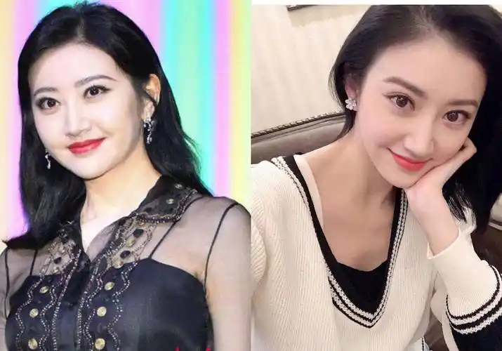 景甜活动照发福似大妈,健身与教练玩自拍,网友:一看就