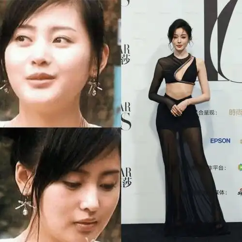 早年刚出道时,张天爱因为体重达到120斤,在接戏方面一直面临困境.