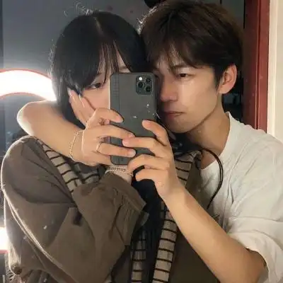 高清好看的新年2021情侣头像图片