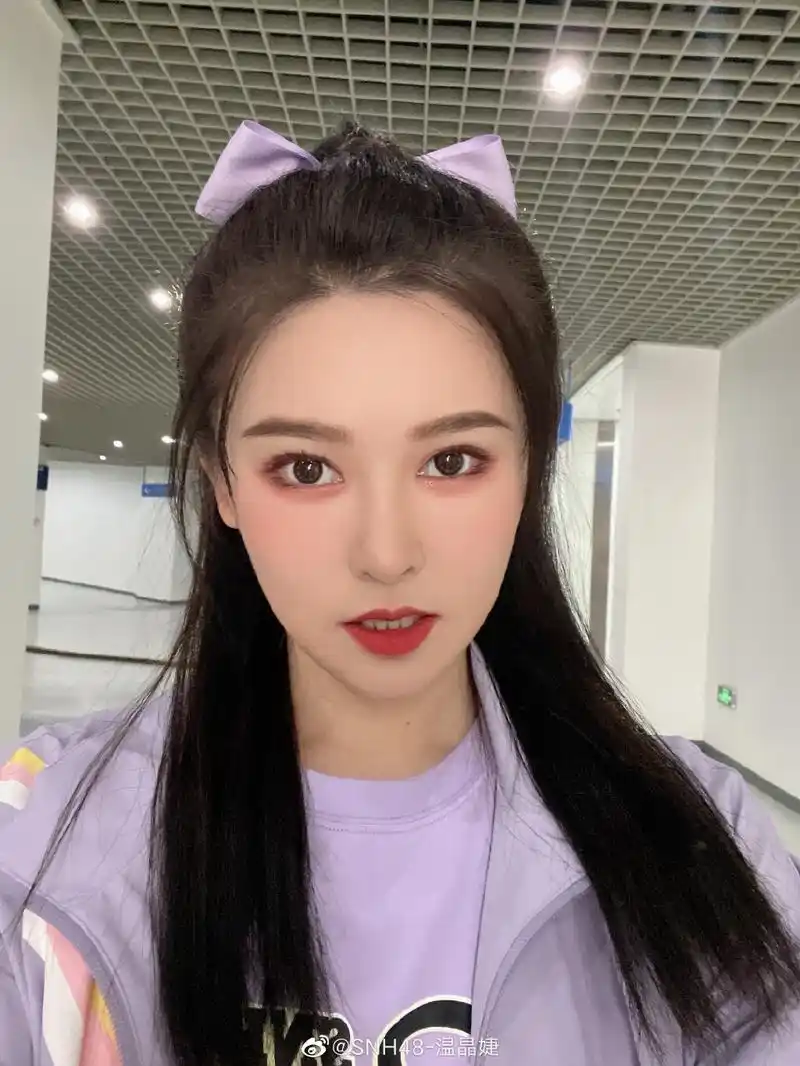 偶像女团snh48成员温晶婕迷人美照欣赏