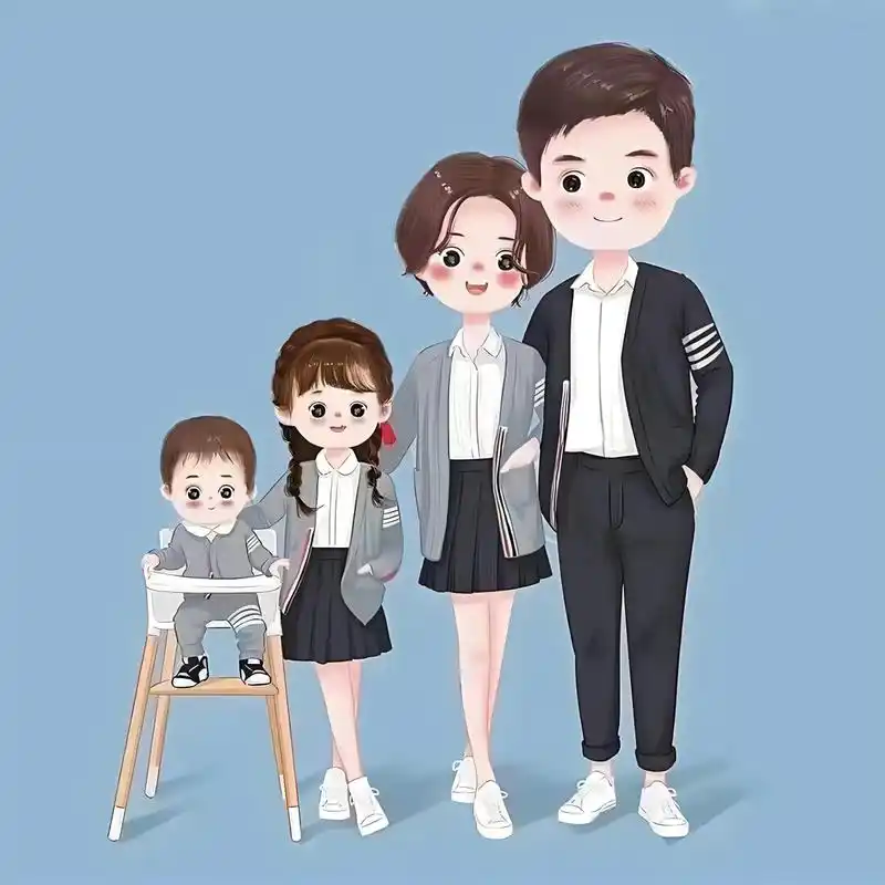 微信头像一儿一女 新款 💖嘿!