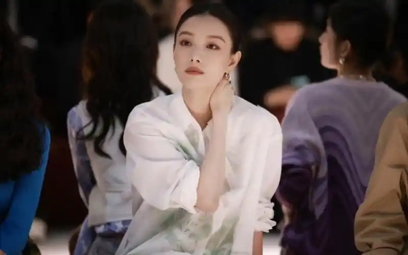 倪妮新中式衬衫视觉大片