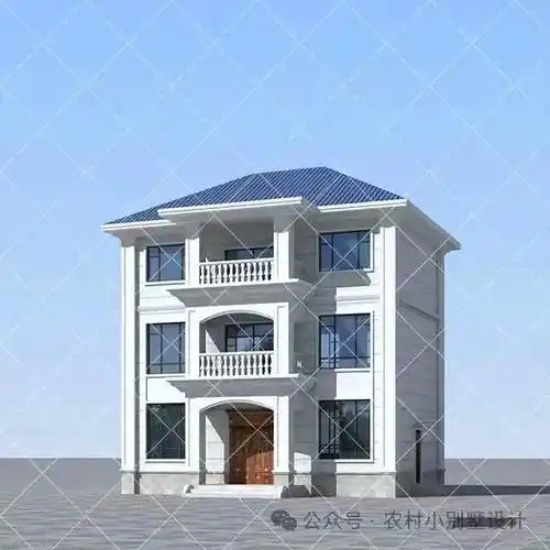 能住在这样一栋漂亮别墅中,简直太享受_农村_布局合理_大气