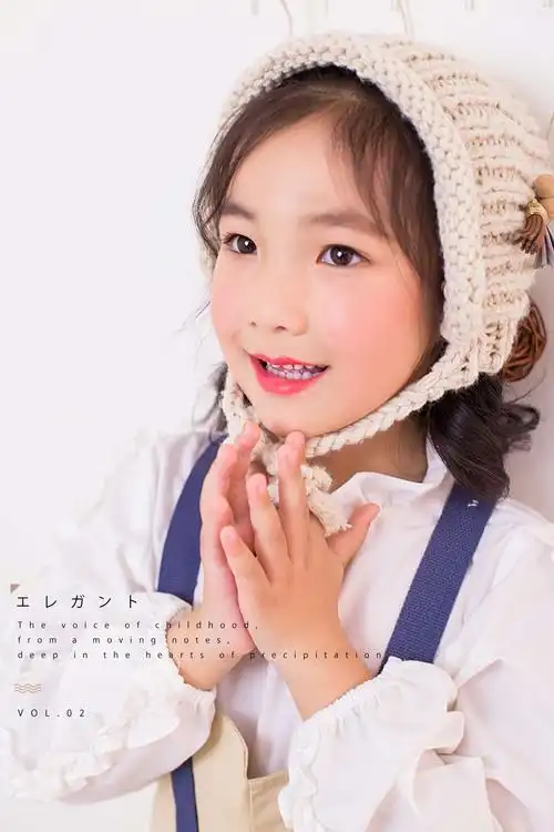 a金色童年李望赛的儿童摄影作品《小清新》