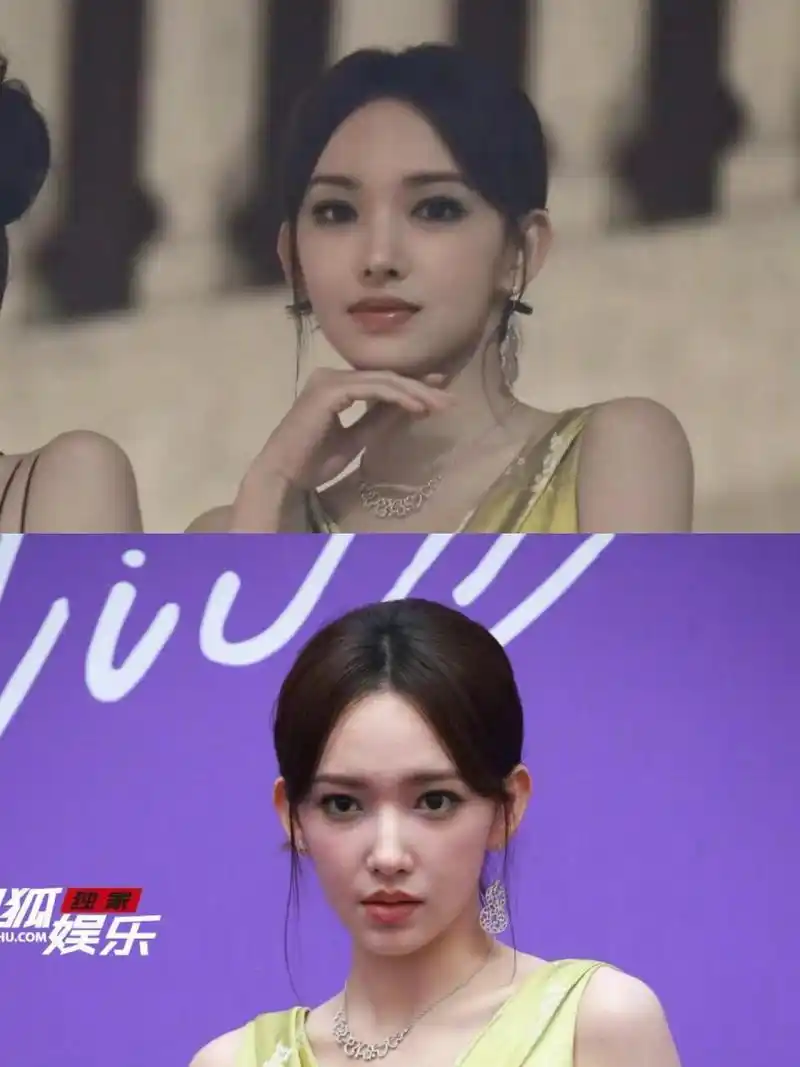 程潇的精修和生图,好像瘦脱相了