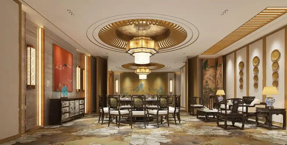中式餐厅包间