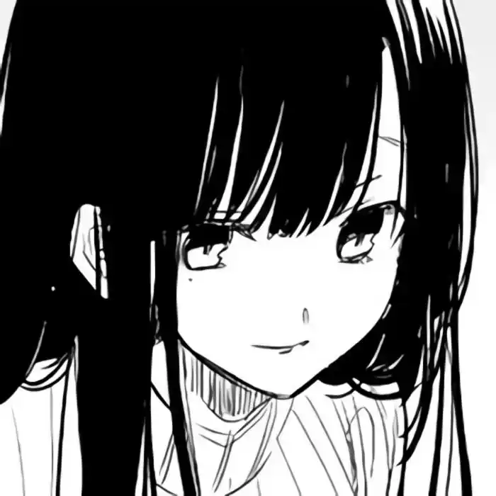 日漫可爱黑白动漫女生头像