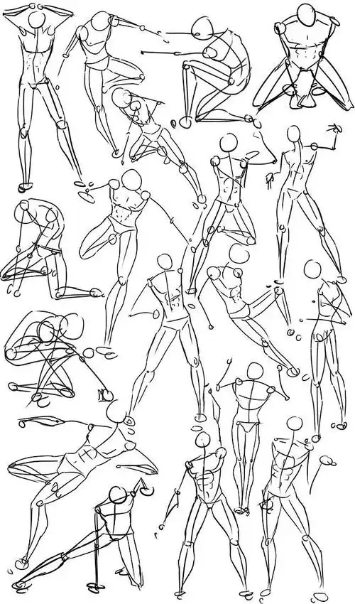 漫画手绘教程人物