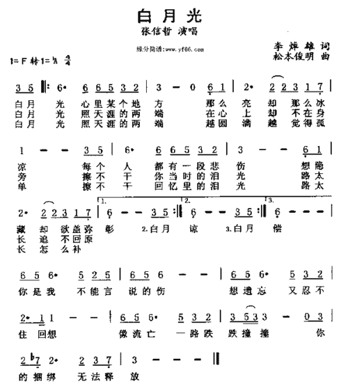 白月光白月光张信哲歌曲
