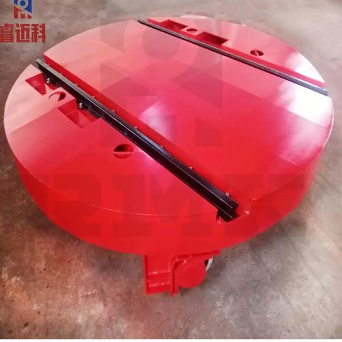 工业电动转盘 电动轨道平车直角转弯换轨平台 单轨转转盘车