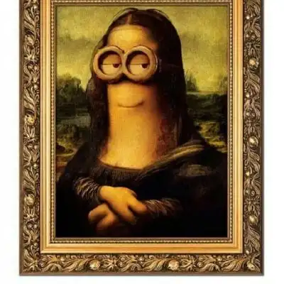 蒙娜丽莎,搞笑_女生头像_我要个性网