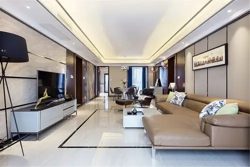 大户型港式风格客厅装修效果图