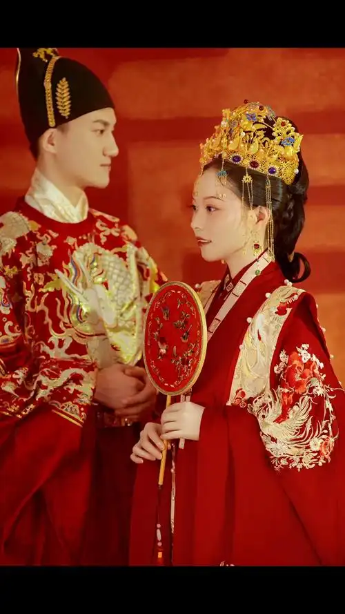 七夕  #七夕攻略·穿搭指南  #汉服婚礼  #汉服婚服  #汉服写真