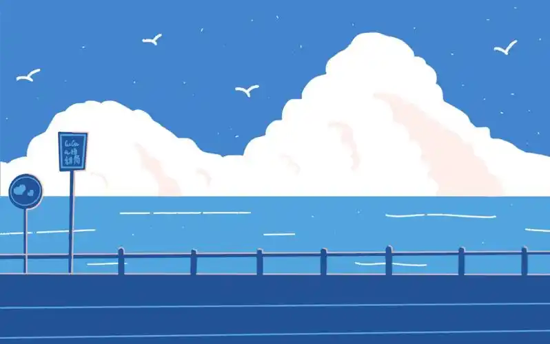 治愈系风景插画壁纸,简单快上手插画教程来啦