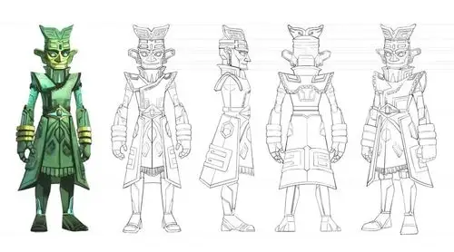 三星堆的青铜机器人弘扬中国文化8月19日三星堆荣耀觉醒震撼首播