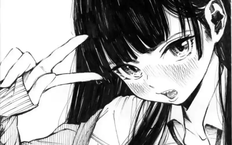 【女生头像】黑白动漫风