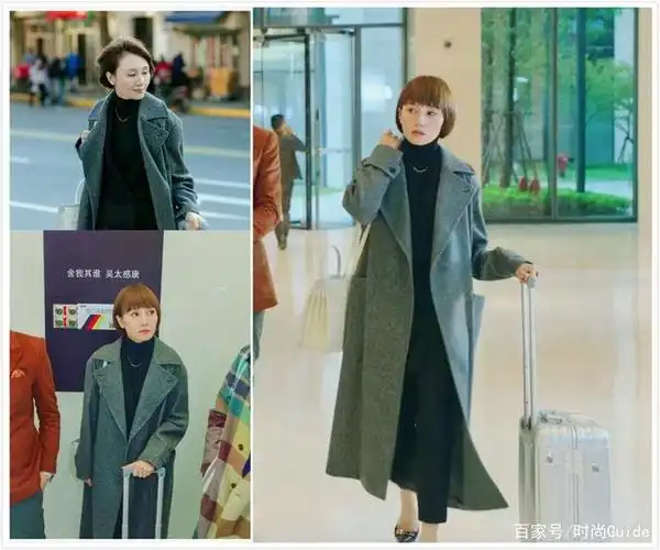 秋冬,有一种经典不过时的高级美,叫穿大衣的唐晶!