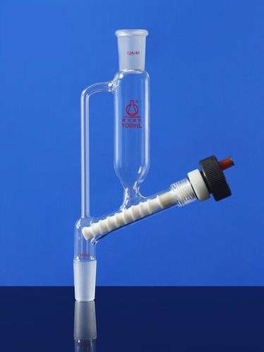 粉沫加料漏100250ml实验室漏斗联华玻璃仪器lh-231 容量100ml磨口19