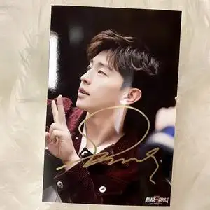 出邓伦签名照(亲签)邓伦亲笔保真!