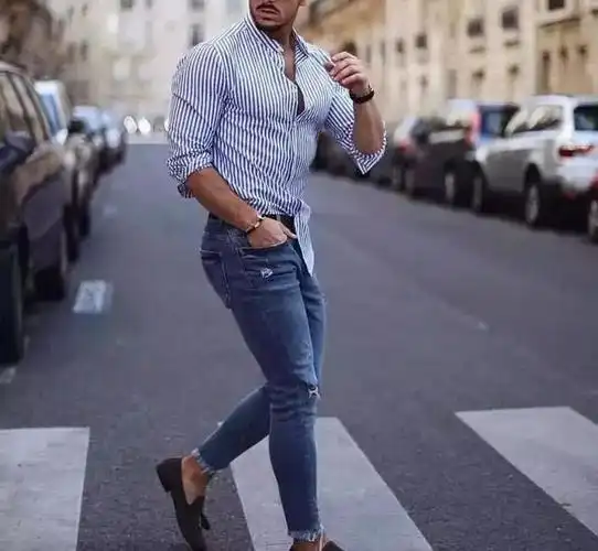 男士穿搭攻略:大腿粗壮的人怎么选牛仔裤?