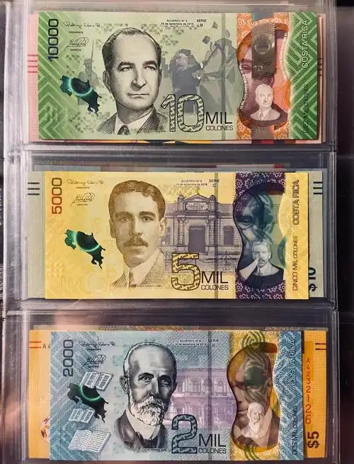 💸探秘哥斯达黎加纸币背后的故事🌴
