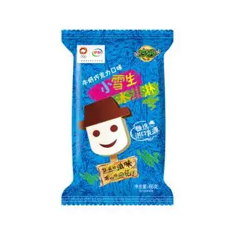 伊利小雪生牛奶巧克力雪糕65g 冰淇淋