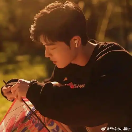 肖战头像"不骄不躁戒熬夜,破界跨界闯世界"