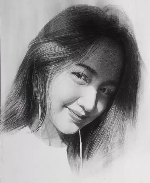 肖像素描画成这样绝对牛b了学会他的画法分分钟能画出你爱豆含视频