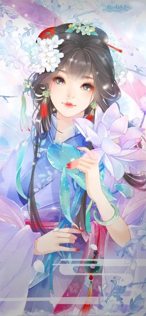 古风美图女生壁纸唯美古风的美人图手绘