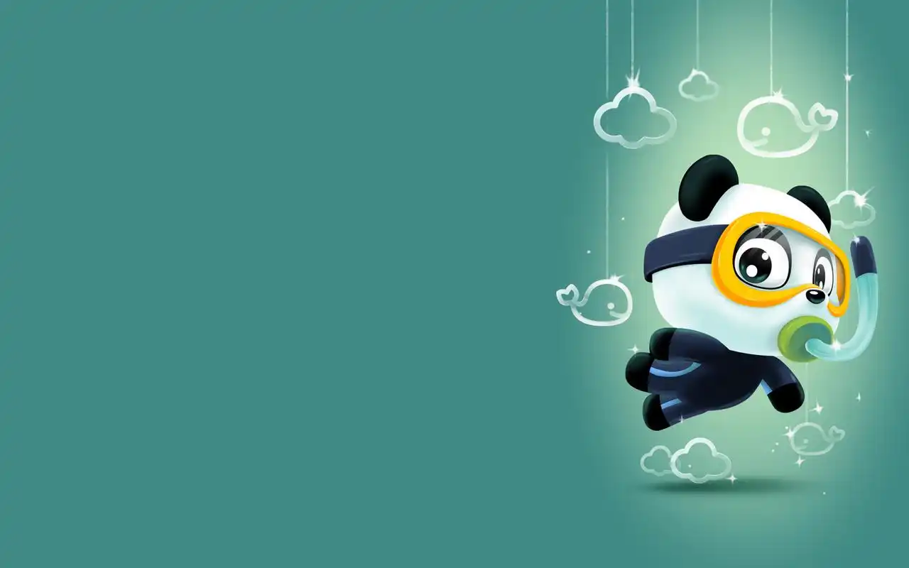 可爱卡通酷拉熊高清图片桌面壁纸