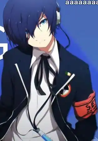 求蓝发蓝瞳人物(男)