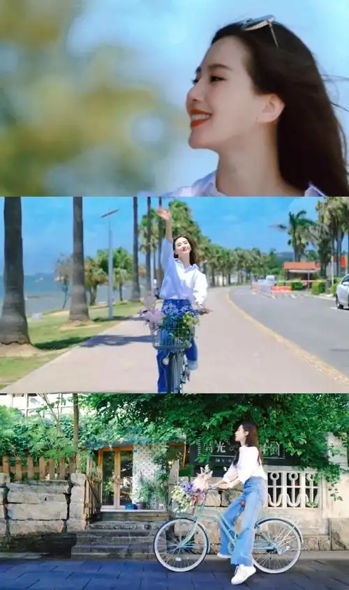 刘诗诗|夏日海边时光刘诗诗就是能把白衬. 来自雪堂舞 - 微博