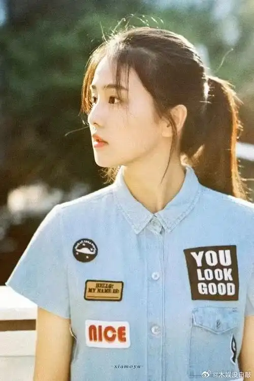 白鹿素人时期旧照