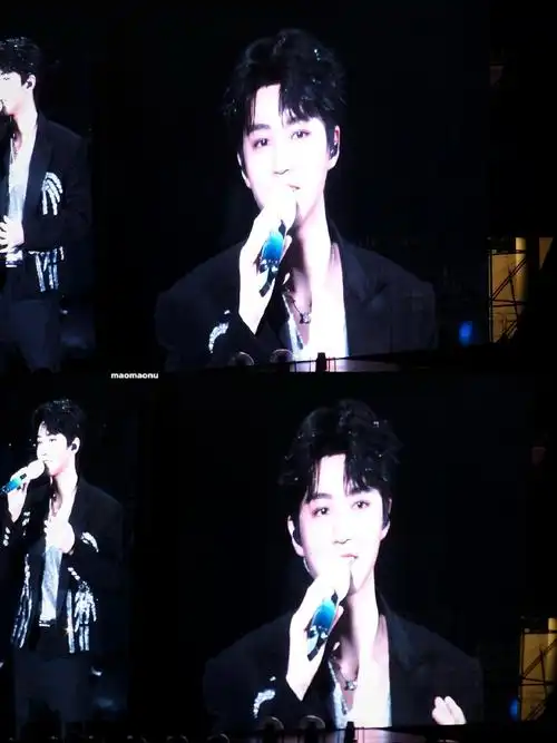 置顶王俊凯超话ub演唱会 大屏分享91  俩人对我的眼睛都非常友好