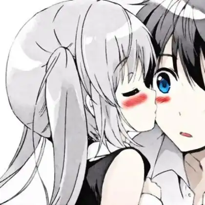 超刺激的情侣头像动漫