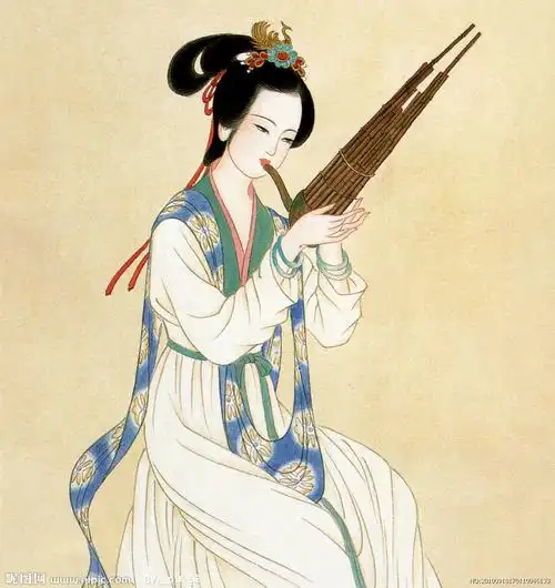 妩媚温婉的仕女图