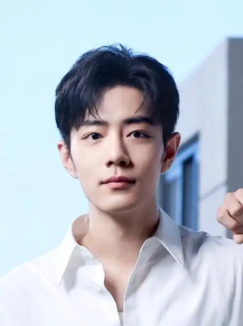 愉快的周末从看帅哥开始  肖战穿白衬衣就是最好看的  可爱又呆萌的